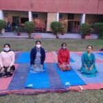 Yoga Activities under Fit India Movement in GMSSS 40 B 1