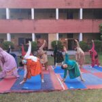 Yoga Activities under Fit India Movement in GMSSS 40 B 2