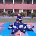 Yoga Activities under Fit India Movement in GMSSS 40 B 3