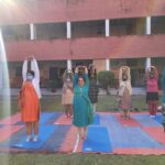 Yoga Activities under Fit India Movement in GMSSS 40 B 4