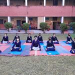 Yoga Activities under Fit India Movement in GMSSS 40 B 5