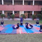 Yoga Activities under Fit India Movement in GMSSS 40 B 6