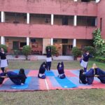 Yoga Activities under Fit India Movement in GMSSS 40 B 7